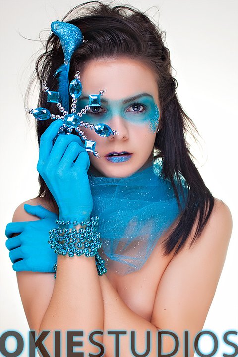 Female model photo shoot of Eden Arcane Makeup