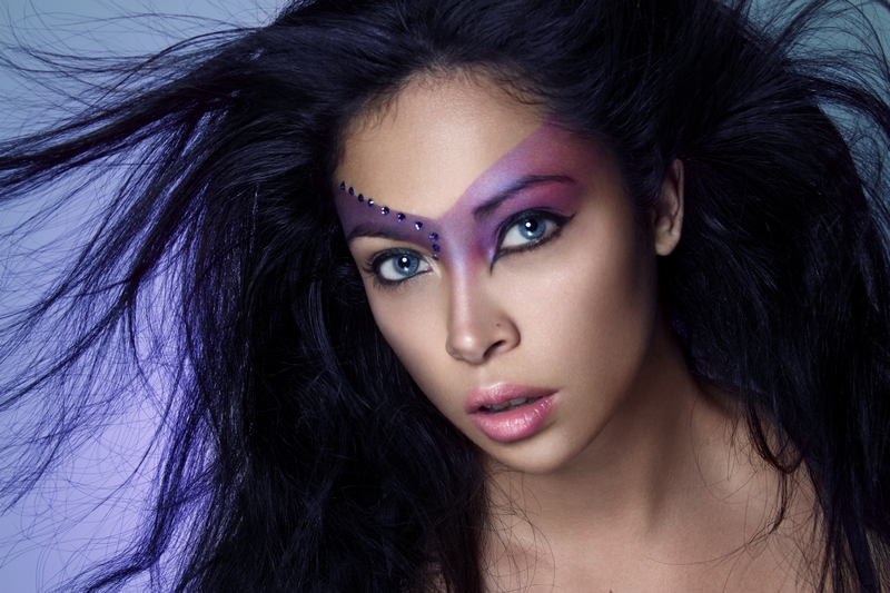 Female model photo shoot of Caroline Kan by PashutaPhotography in MKC Beauty Academy
