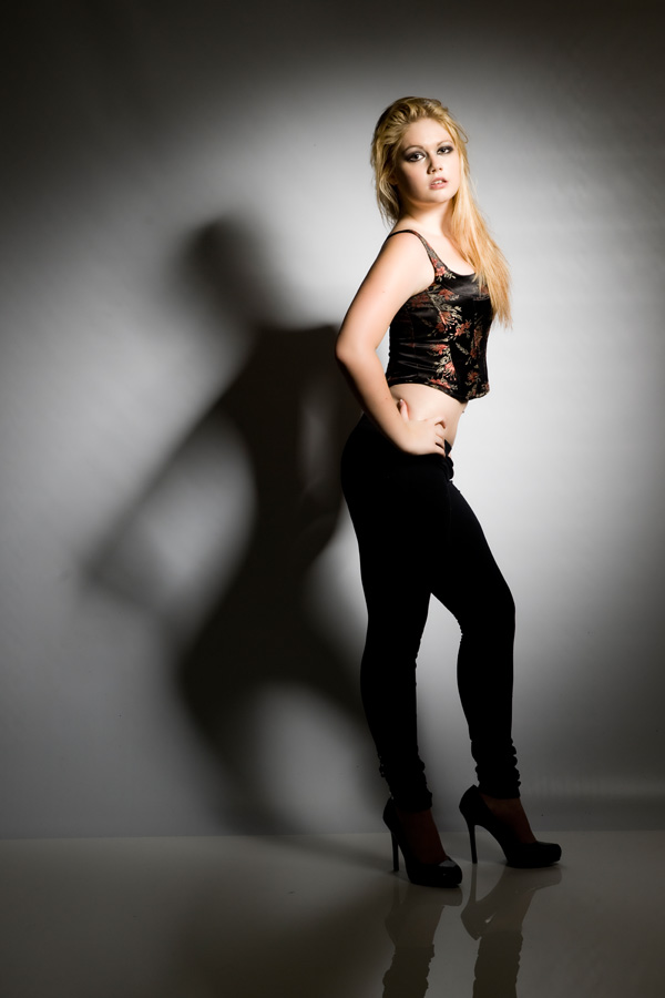 Female model photo shoot of sarah jane kelly by Don Smallwood in Studio 49