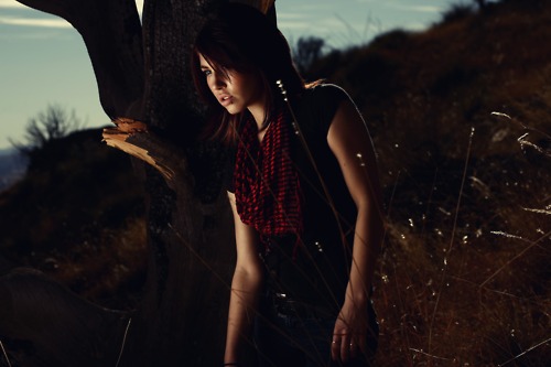 Female model photo shoot of candace celine by Garrett Meyers