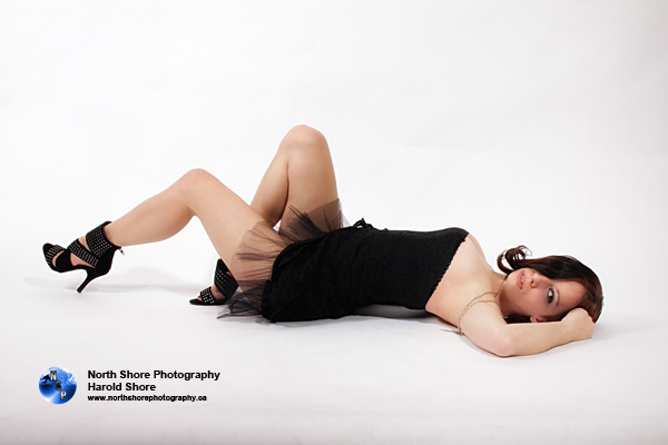 Female model photo shoot of Dani Paris by Harold Shore in Studio
