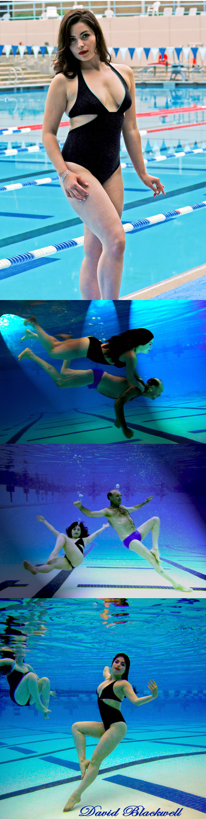 Male and Female model photo shoot of BRIGHTDAY UNDERWATER and O L G A