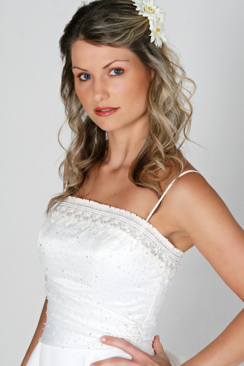 Female model photo shoot of Ivona A by Natascha 81, makeup by mua spclfx hairstylist