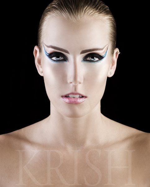 Female model photo shoot of makeupbycrystalg in Photographer KRish