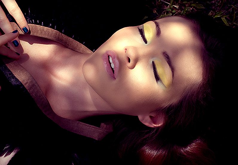 Female model photo shoot of Makeup by Kymarie and Alexandra E King by Caroline Mia