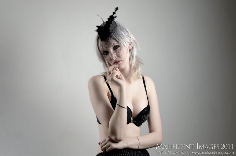 Female model photo shoot of KateO by Malificent Images
