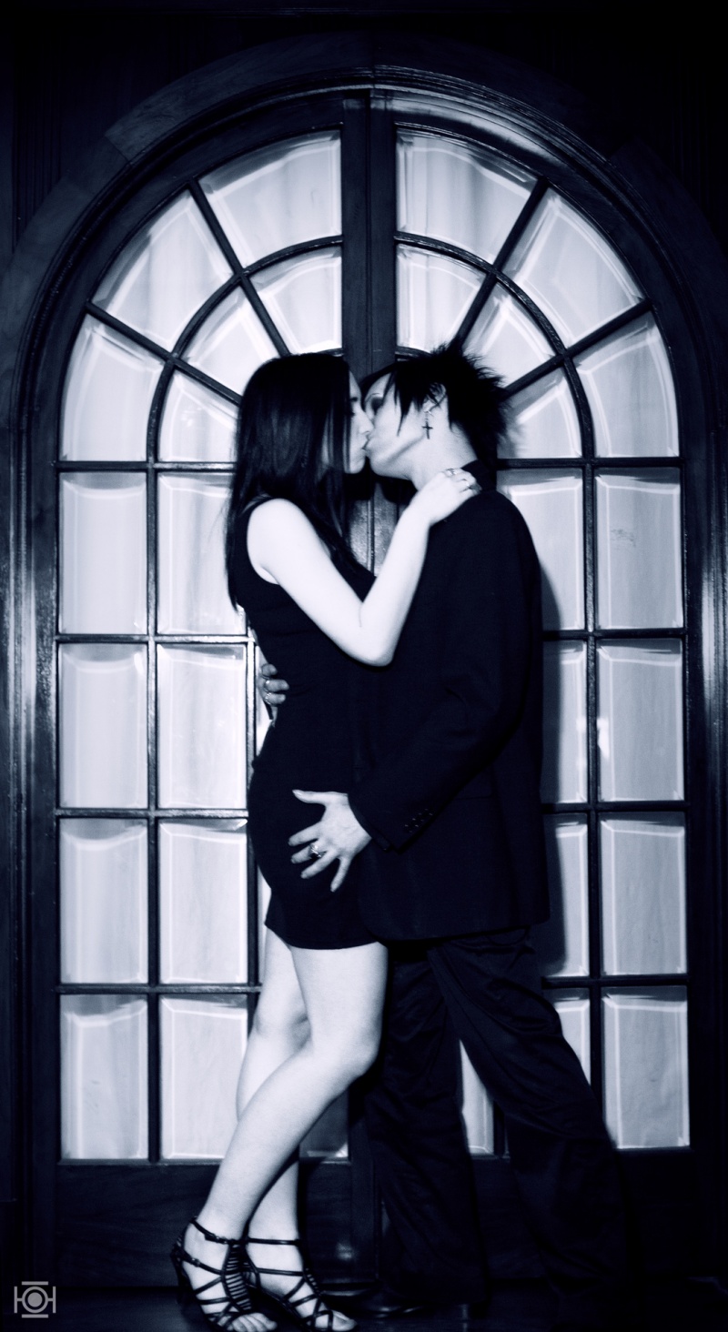 Male and Female model photo shoot of Luxnoctis and Stephanie van Rijn in montreal