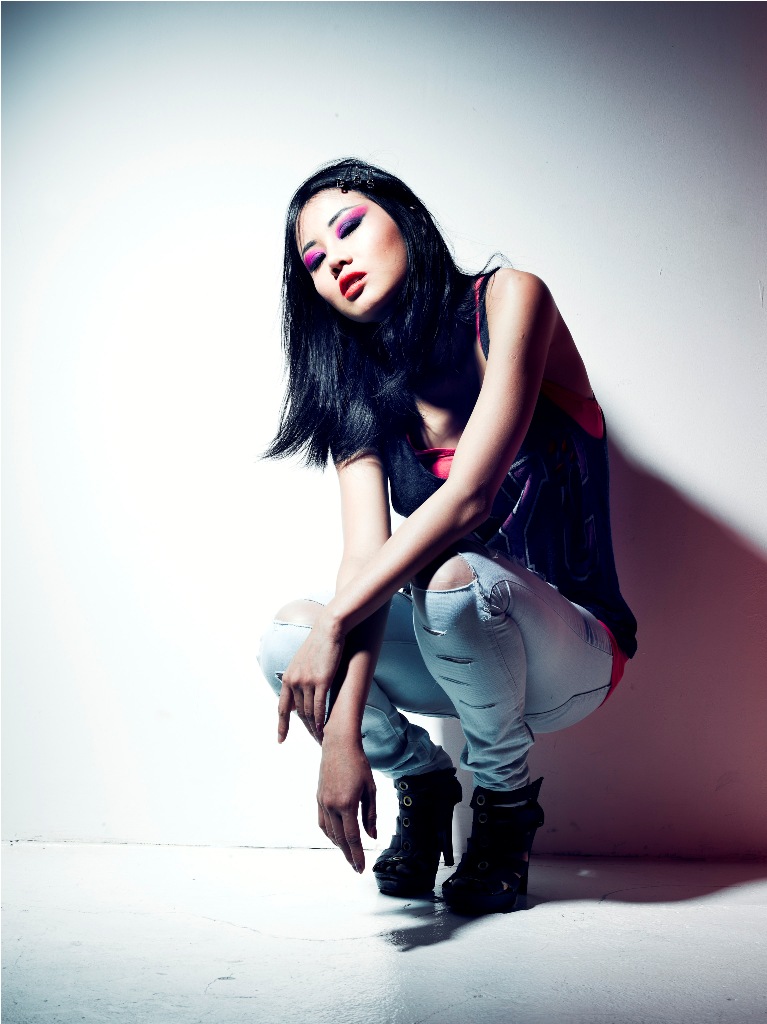 Female model photo shoot of Kya C