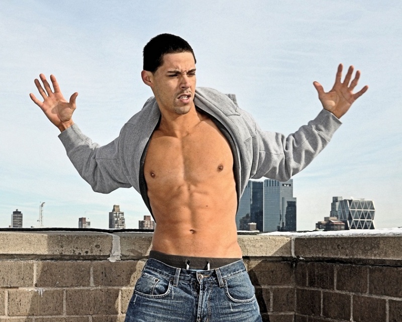 Male model photo shoot of Ray Luis Jr by Richard Rothstein in NY