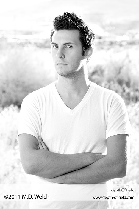 Male model photo shoot of Ryan Dykes by Depth of Field in Reno, NV