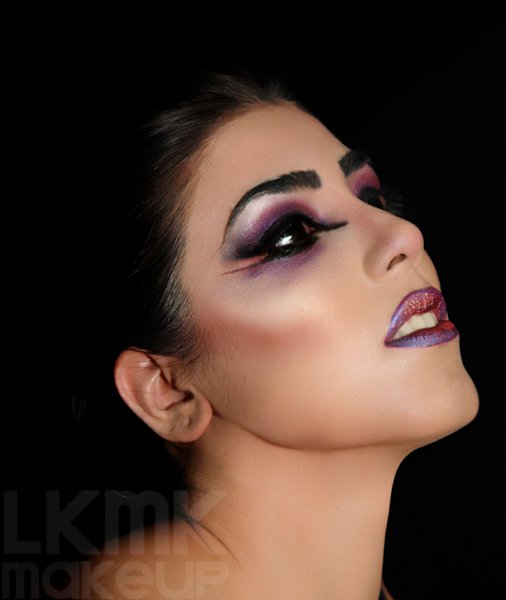 Female model photo shoot of LKMK Makeup in Chicago, IL