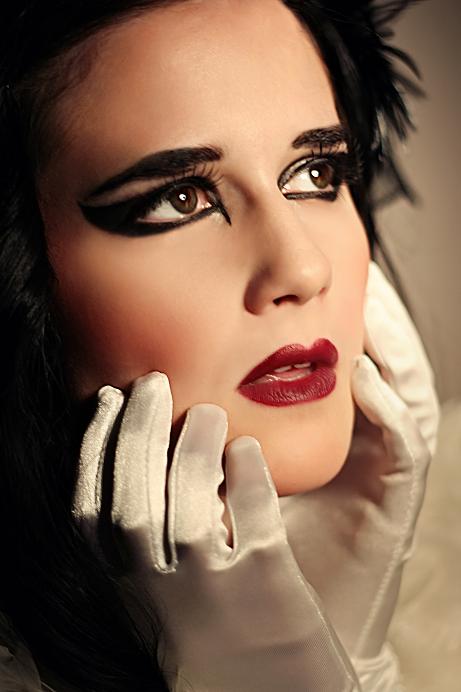 Female model photo shoot of Pussywillow by Rebecca Imogen Tun in Cambridge, makeup by Hayley Bird Art MUA