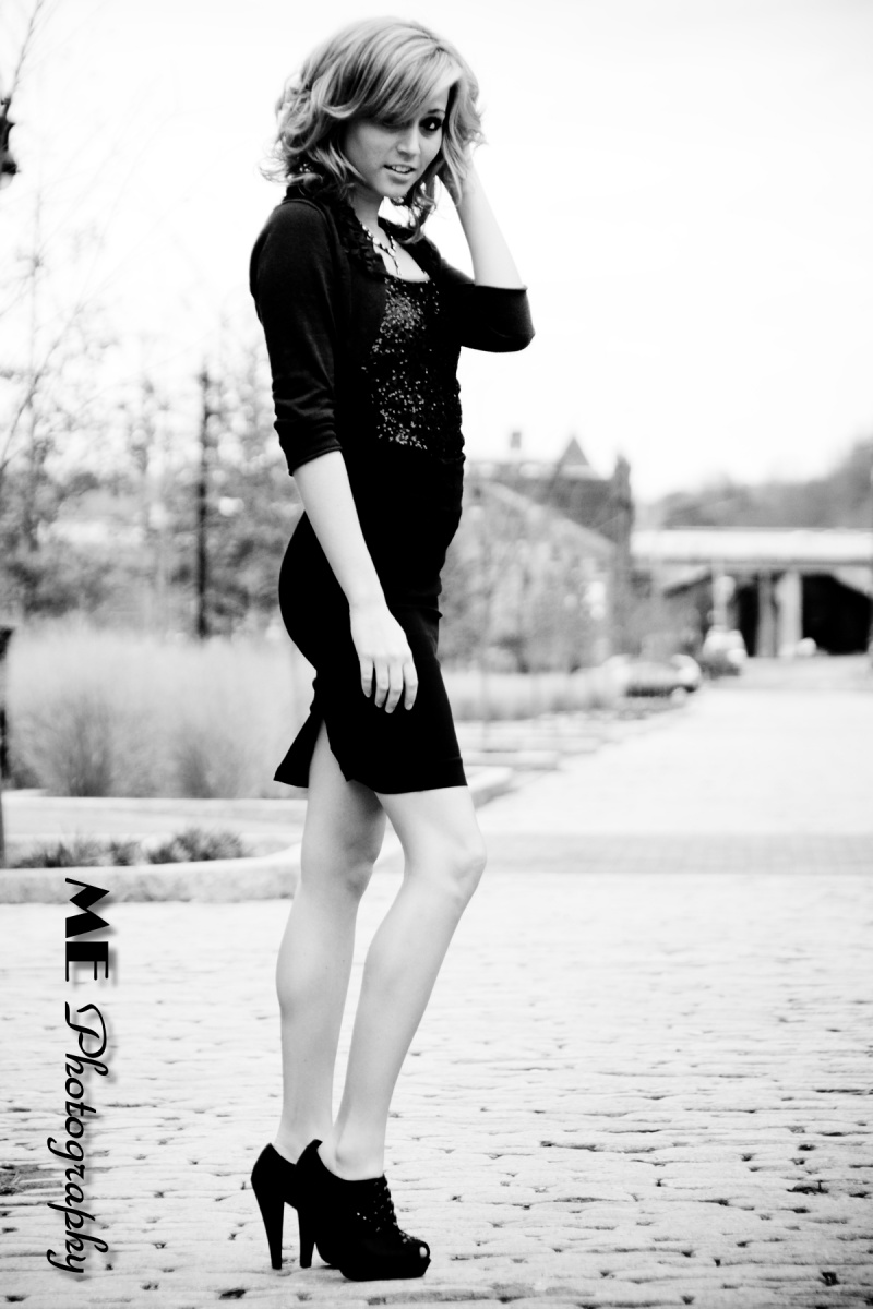 Female model photo shoot of Colbee by ME Photography in Downtown Lynchburg