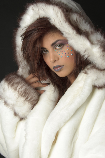 Female model photo shoot of Zohra by Mike MacKay in Stittsville, ON, makeup by Mena Makeup Artist