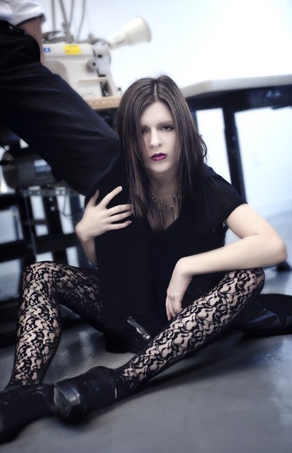 Female model photo shoot of Nicole R. by e a k