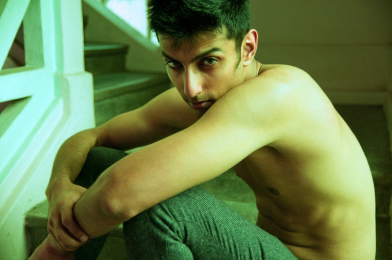 Male model photo shoot of crvn_studio