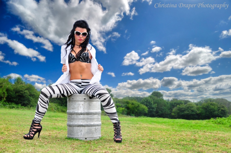 Female model photo shoot of Christina Draper