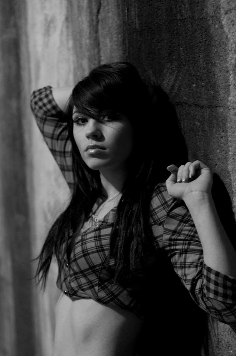 Female model photo shoot of Keshia Kerzman in Minot, ND.