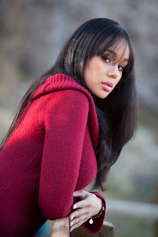 Female model photo shoot of Alexis  Diaz in Calico Basin
