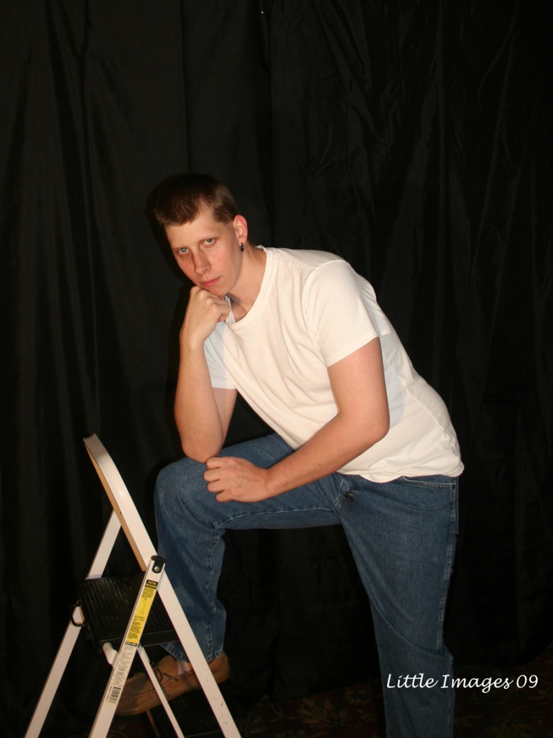 Male model photo shoot of Redhawk Photography in My studio, Canton, Ohio