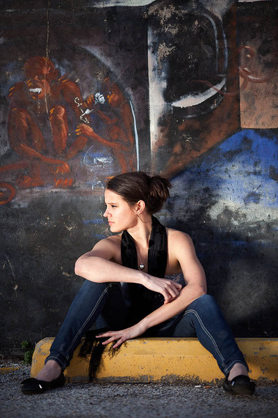 Female model photo shoot of AlexaBrooke in Deep Ellum