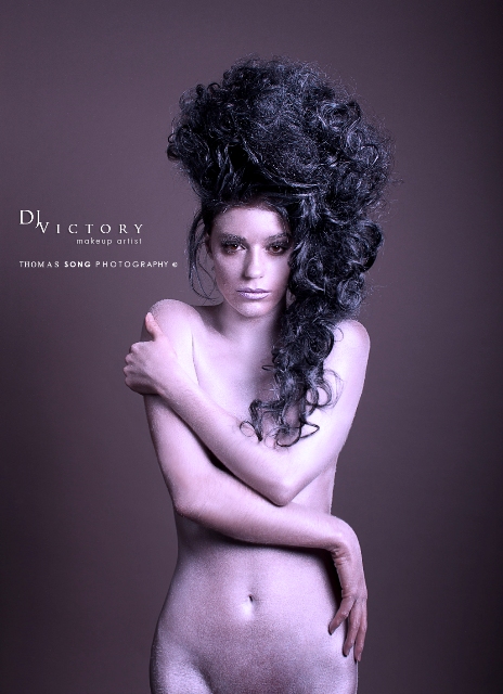 Female model photo shoot of Dj Victory in Enzo's Salon & Spa
