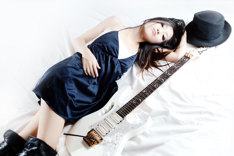 Female model photo shoot of Christina Cao by Virlirium