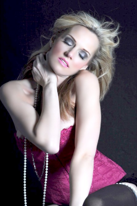 Female model photo shoot of Lisa Christine, makeup by jtglamour