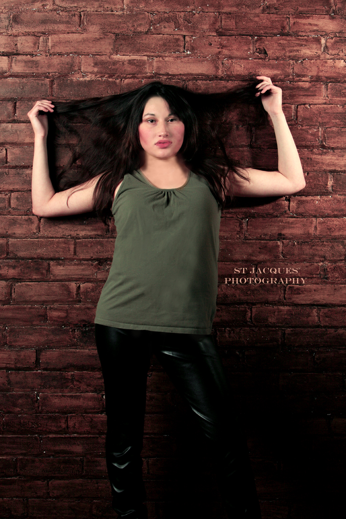 Female model photo shoot of StJacques Photography and try in 468 Cumberland avenue Hamilton Ontario