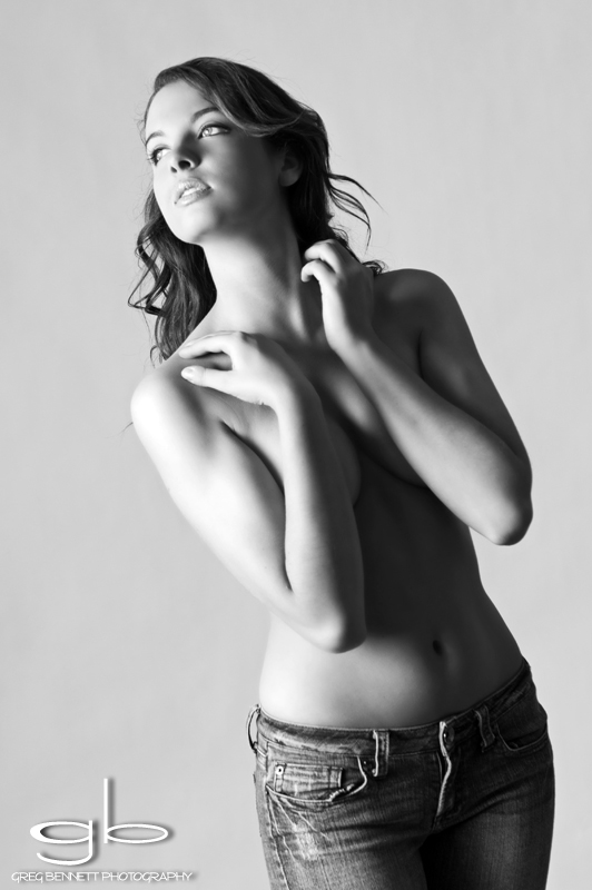 Female model photo shoot of Jamie-Nicole by Greg Bennett Photography in Bangor, ME