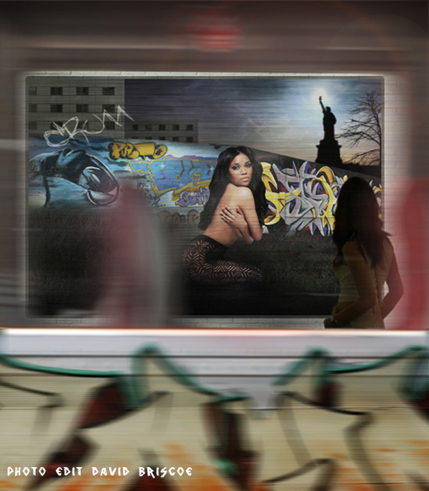 Male model photo shoot of David Briscoe Photo Art in Subway Town