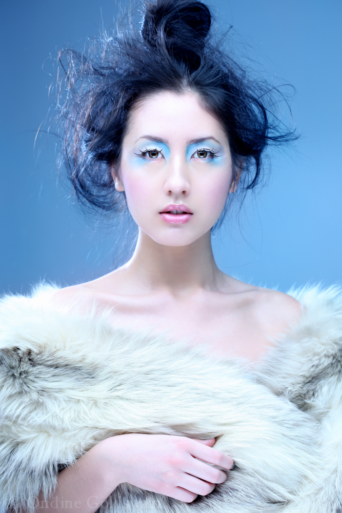Female model photo shoot of Lapis Lazuli