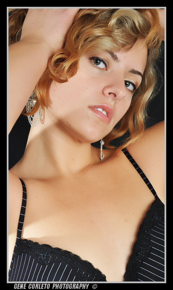 Female model photo shoot of MJ Warner by GeneCorleto Photography