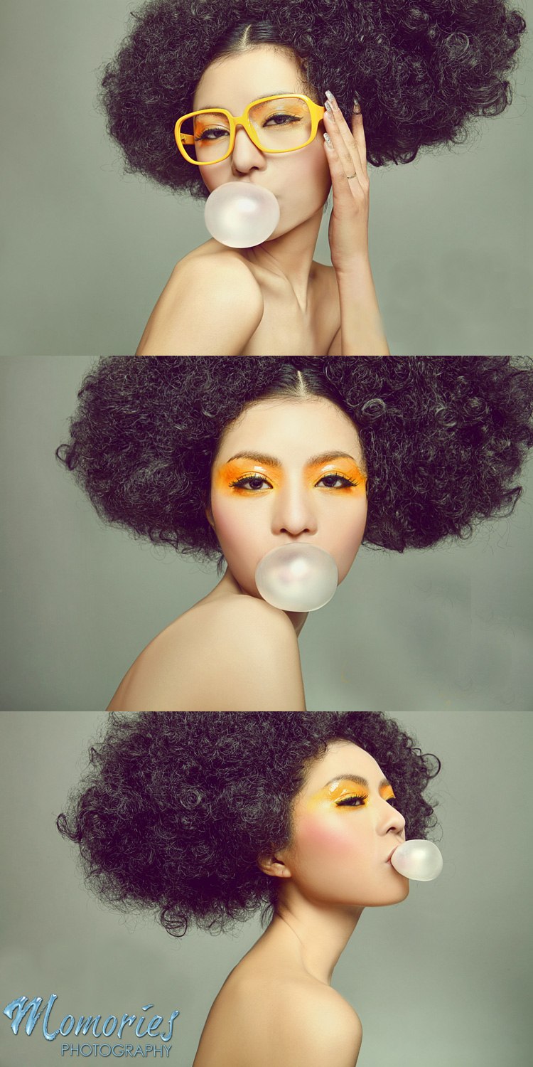 Female model photo shoot of Momo Zhao