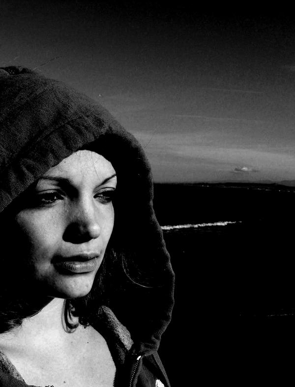 Female model photo shoot of JadedEdge9182 in Oregon coast