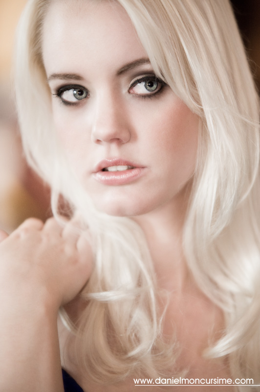Female model photo shoot of Mette Tonnessen by Daniel Moncoeur-Sime in London