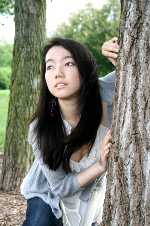Female model photo shoot of Vanora Zhu in Urbana IL USA