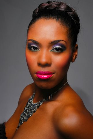 Female model photo shoot of Nikki Makeup Artistry by KwikSnapz