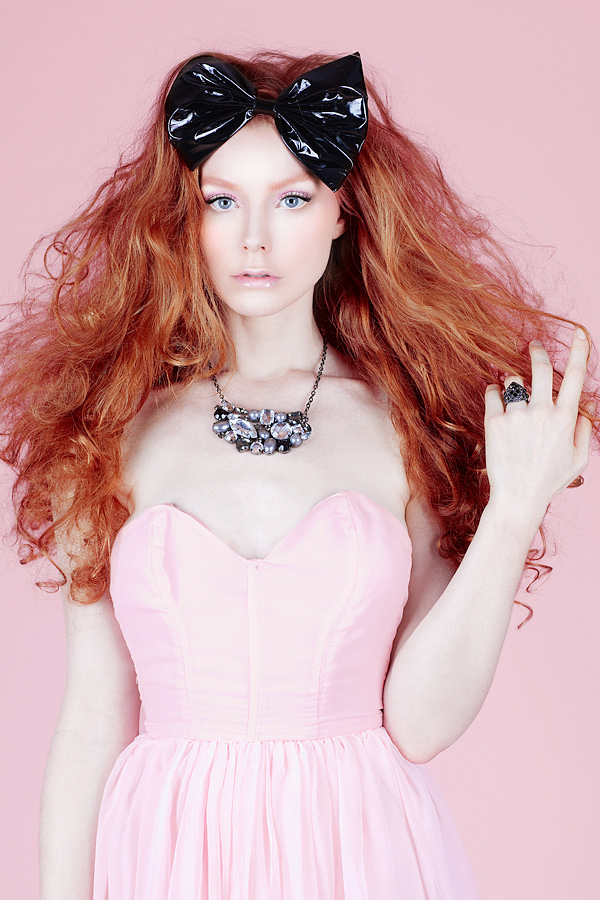 Female model photo shoot of GRISELLE HAIR
