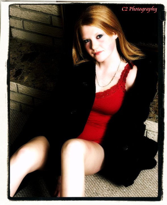 Female model photo shoot of Emilie2011 in C2 Studios - Vernon BC