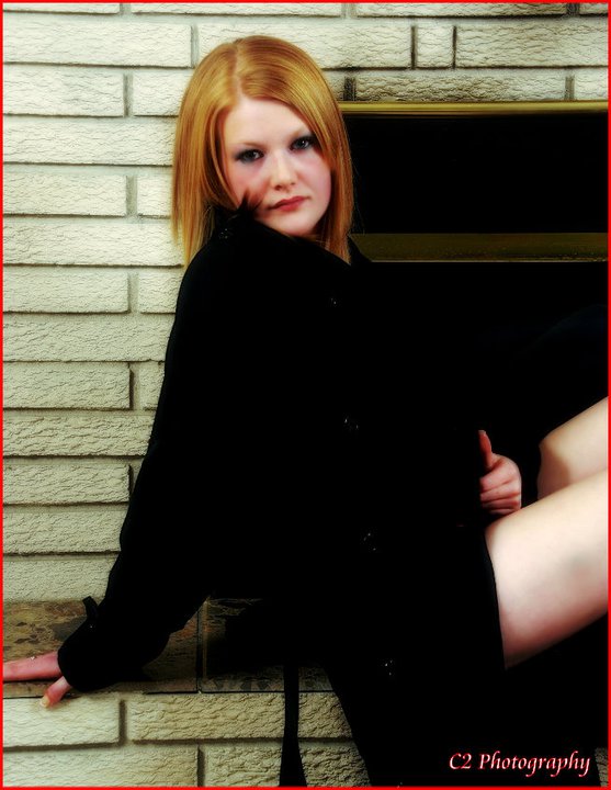 Female model photo shoot of Emilie2011 in C2 Studios - Vernon BC