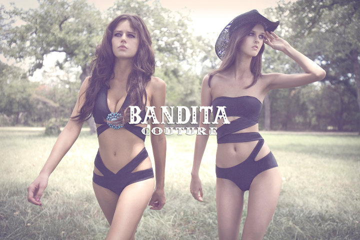 Female model photo shoot of Bandita Couture