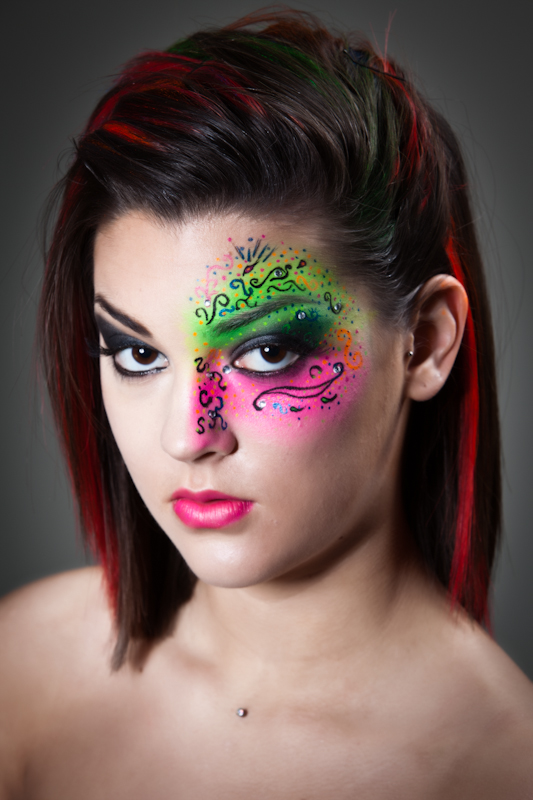 Female model photo shoot of Makeup Boss Designs and Sarah Quintal by Bill Kratt Photography