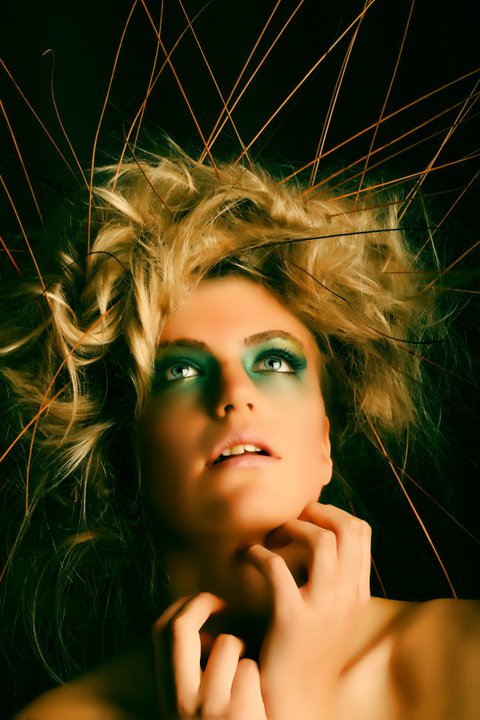 Female model photo shoot of Harpreet MUA by Daniel James Underwood, hair styled by J C Professional
