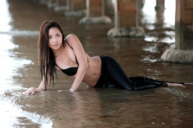 Female model photo shoot of Jennifer T Ngo in St.Kilda