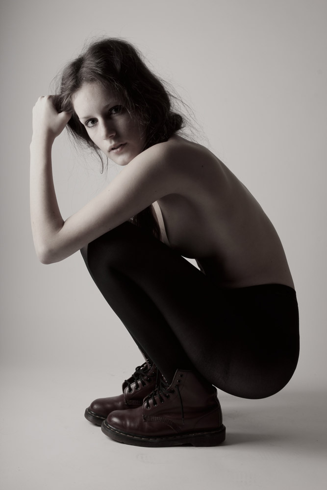 Female model photo shoot of Annabel Huisman in Studio