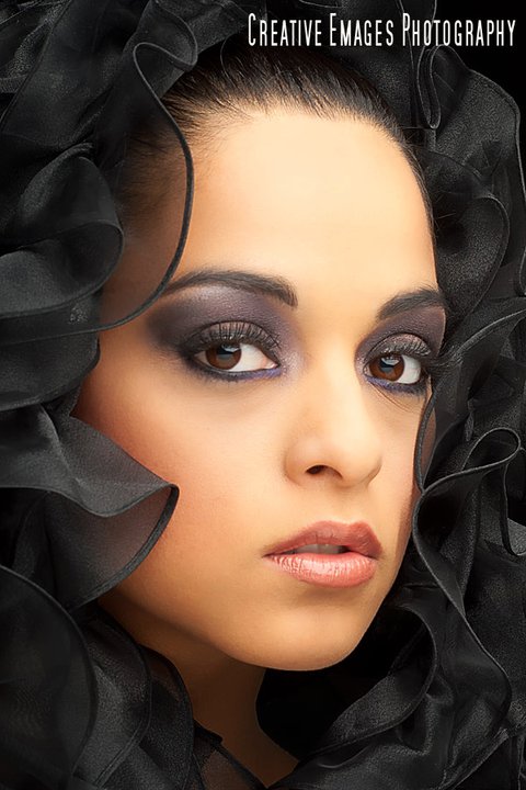 Female model photo shoot of Makeup by Shilpa and Laurean  by Don Weaver