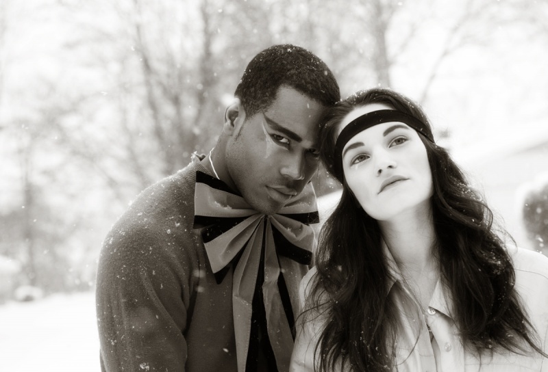 Female and Male model photo shoot of YB Photos and Chaves Williams in South Bend, IN
