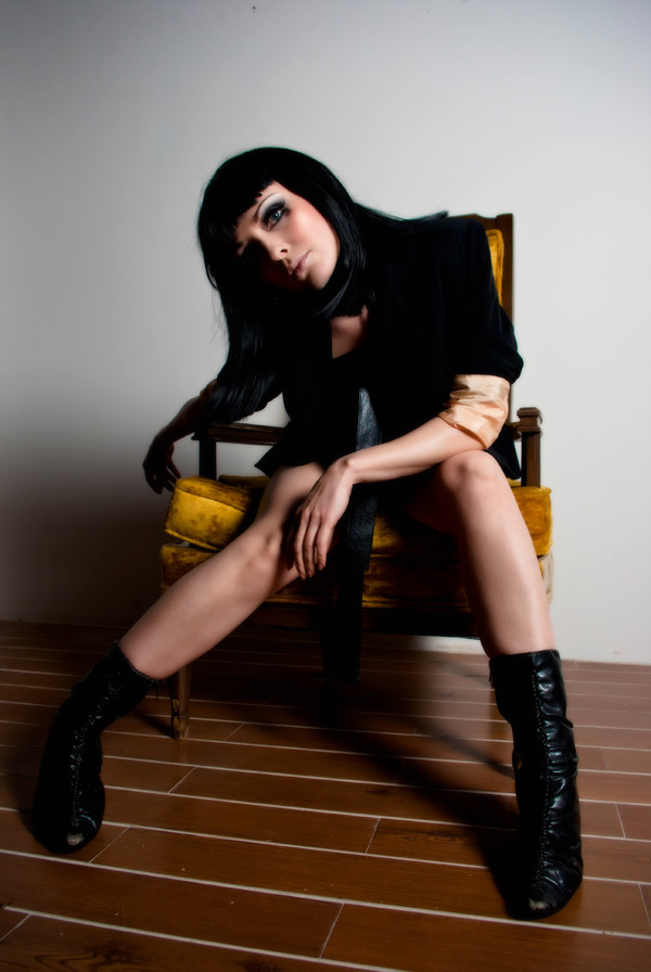 Female model photo shoot of Motorgrrrl Studios