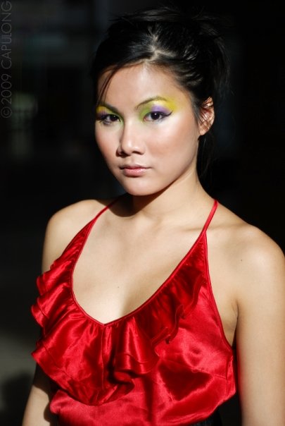 Female model photo shoot of Hnin Hnin Ei in herron school of art